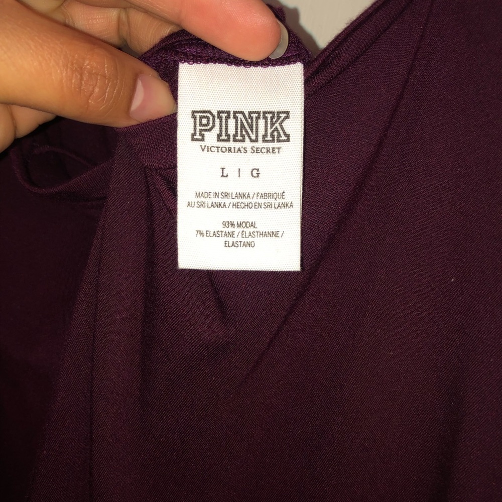 Vs pink Long sleeve Tee